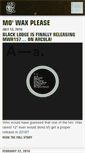 Mobile Screenshot of mowaxplease.com